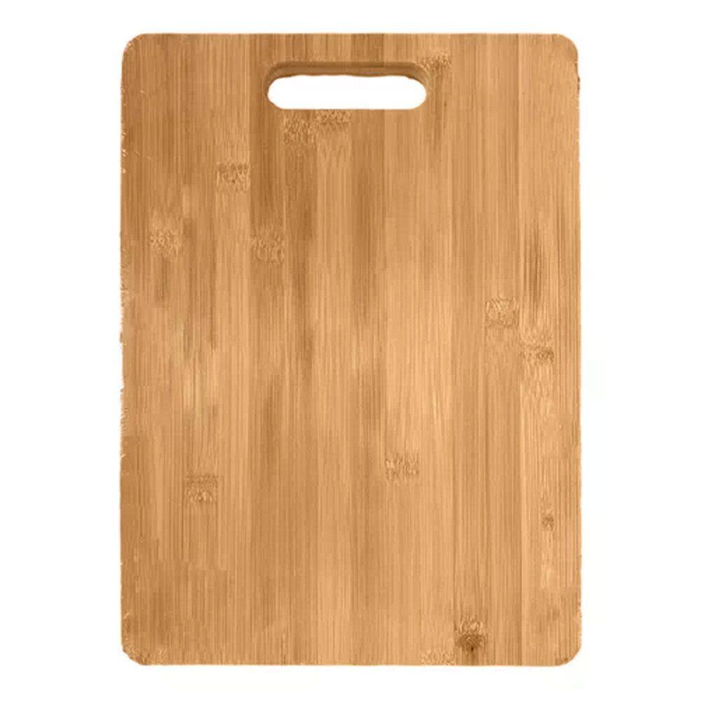 Tábua De Bambu 40X30Cm Corte Carne Cozinha