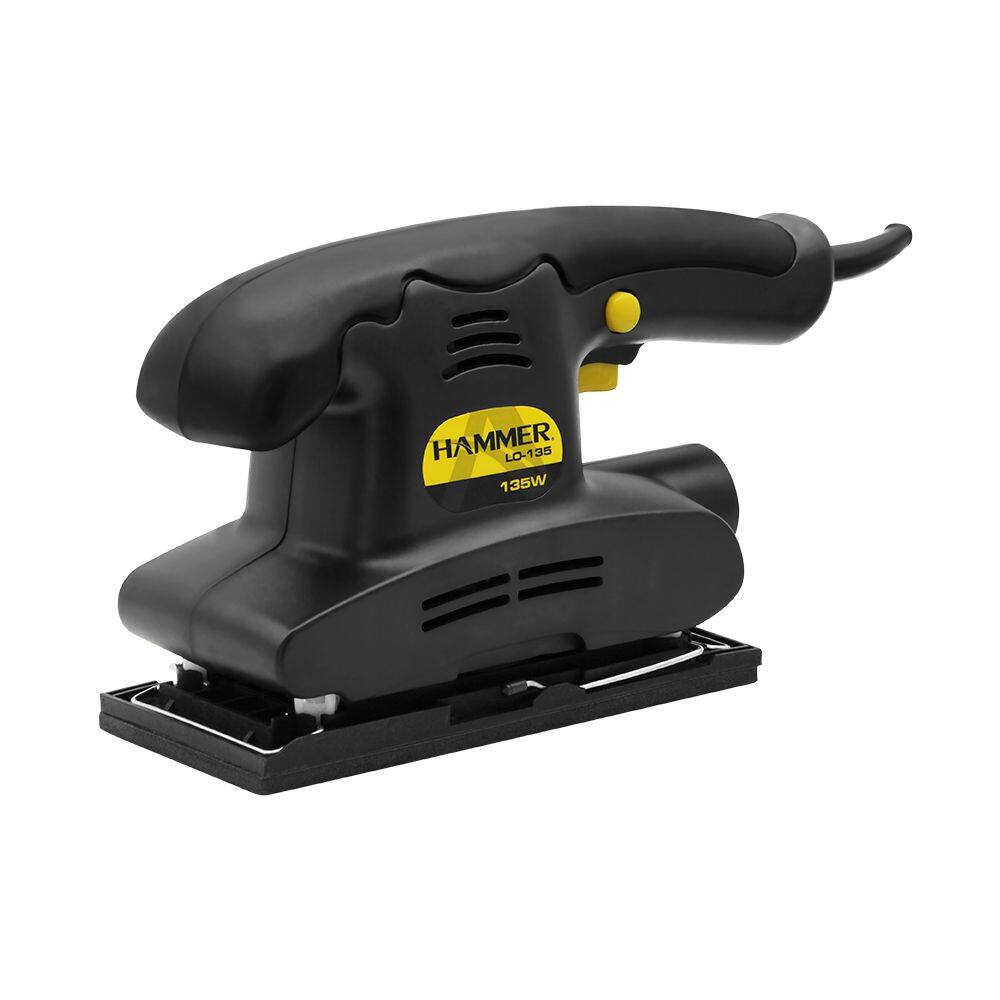 Lixadeira Orbital Elétrica Hammer LO135 1/3 Pol. 135W 220V