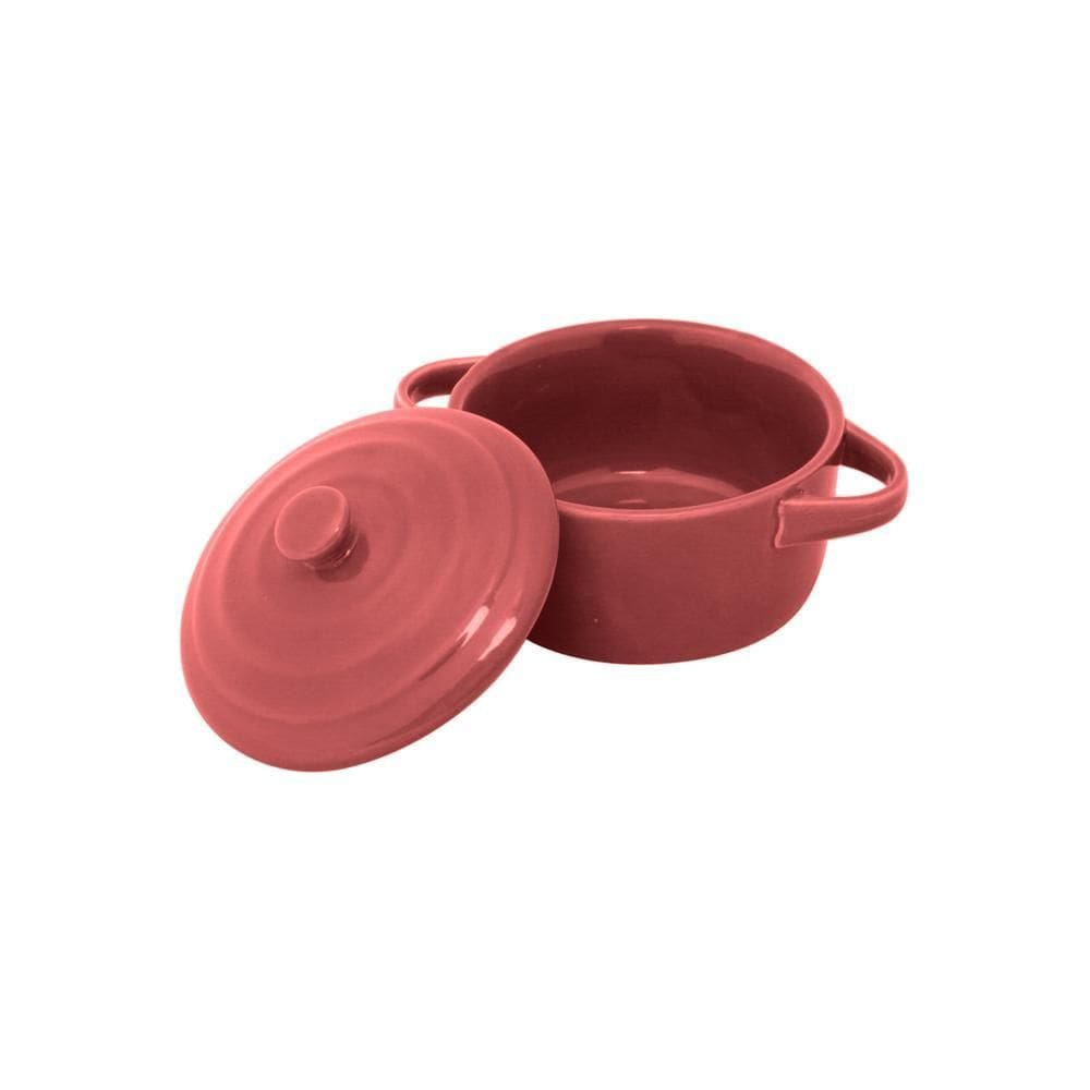 Caçarola de Porcelana Farm Vermelha 14,5cm - Lyor