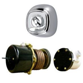 Kit Aquecedor Cardal Central Eletrônico 9000w com Acabamento Cromado  - AQ051220K100