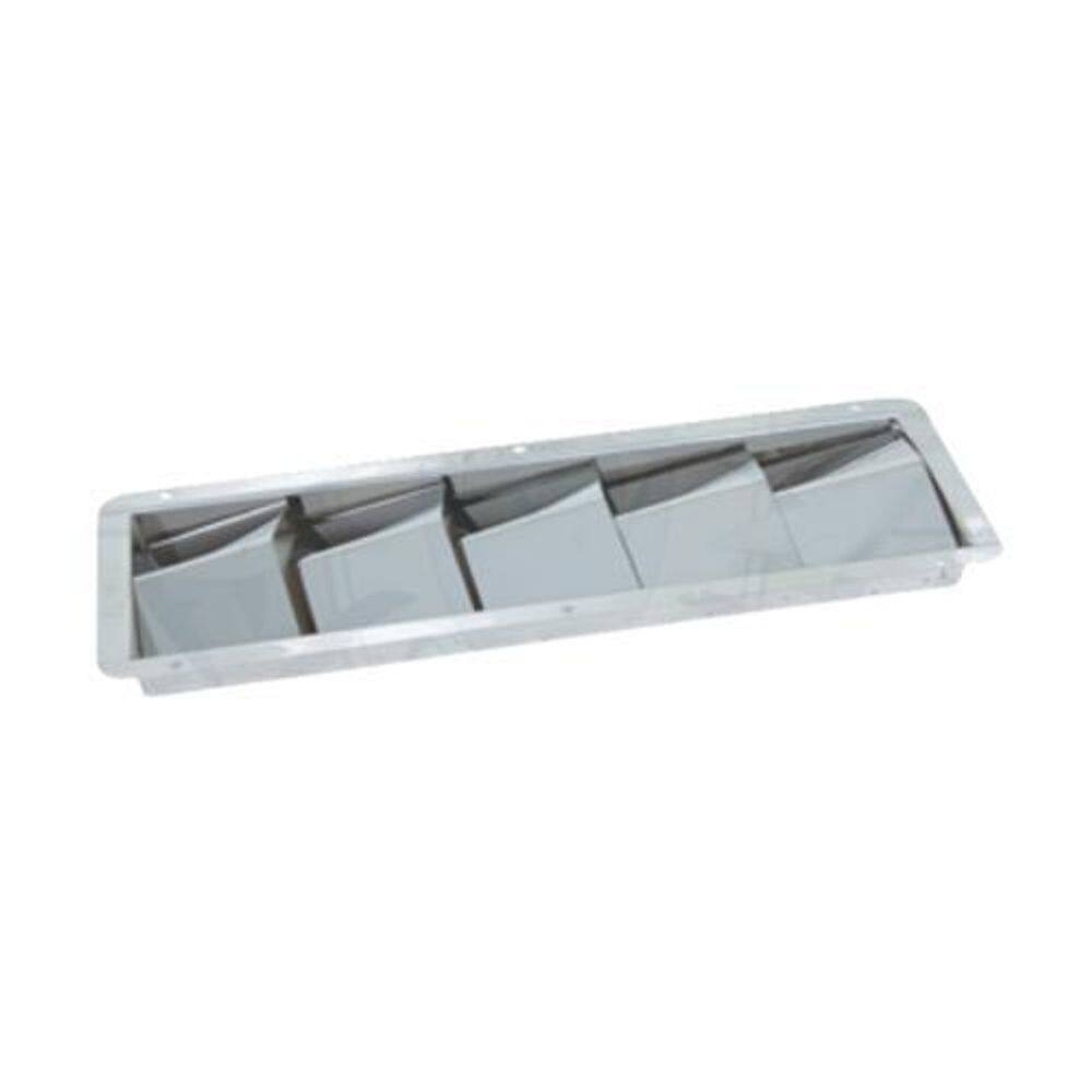 Grade De Ventilação Em Aço Inox 327 X 111 22Mm