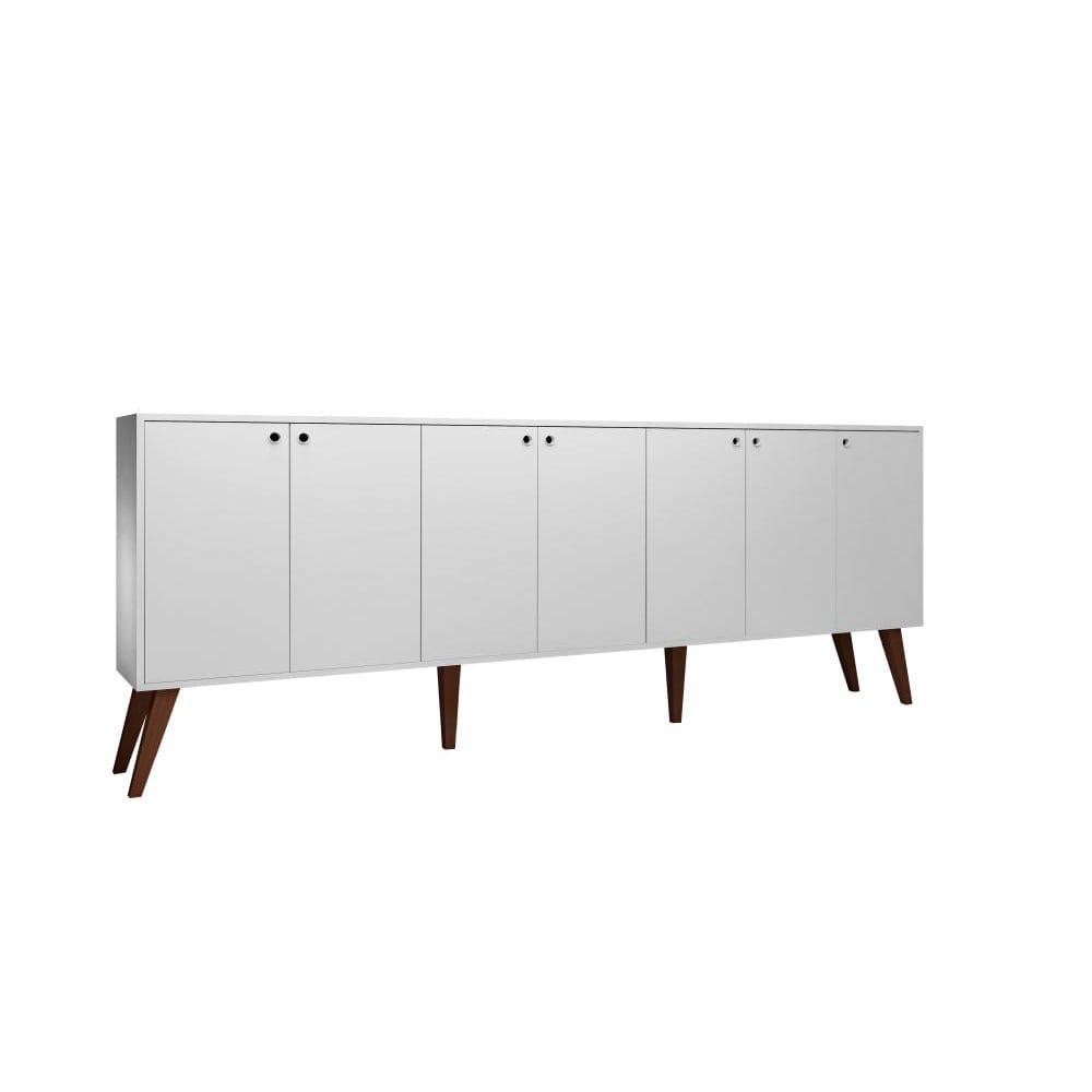 Balcao Aparador Retro Nicaragua Branco Bela Casa
