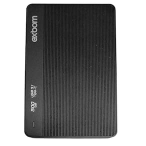 HD Externo portátil de 500GB com interface USB-C e velocidade de até 100MB/s, ideal para backups rápidos e armazenamento seguro de arquivos pesados
