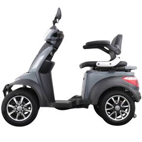 Quadriciclo Scooter Elétrico Duos E-Cross 1000W 60V Cinza - Não precisa de CNH