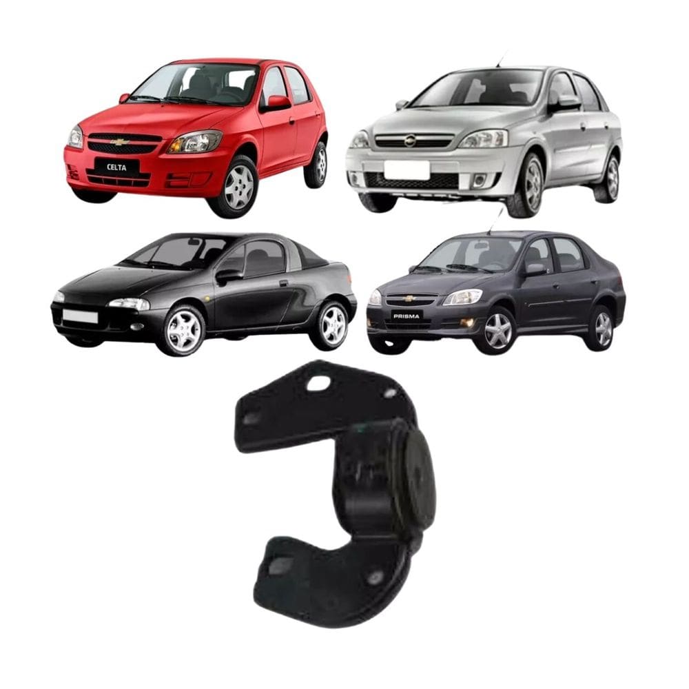 Suporte Dianteiro Esquerda - Celta 1998 A 2015 / Corsa 1998 A 2003 / Corsa Classic 2004 A 2015 / Prisma 2007 A 2012 / Tigra 1998 A 2001 - Bra2153N