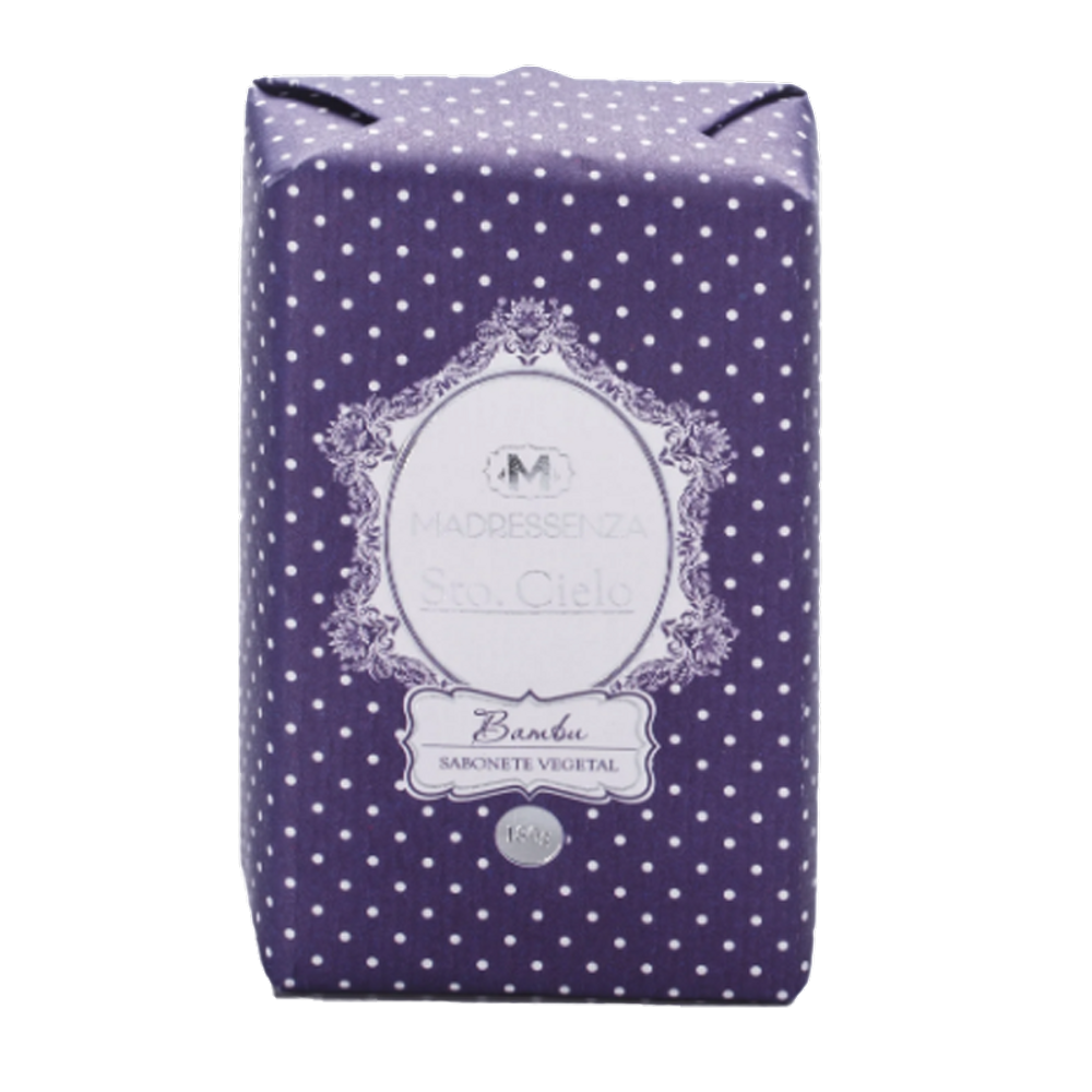 Sabonete Vegetal em Barra Bambu Madressenza 180g