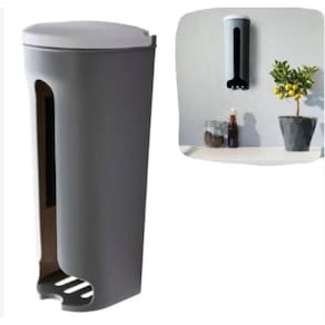 Porta Sacola Dispenser Multiuso Suporte de Parede Puxa Saco