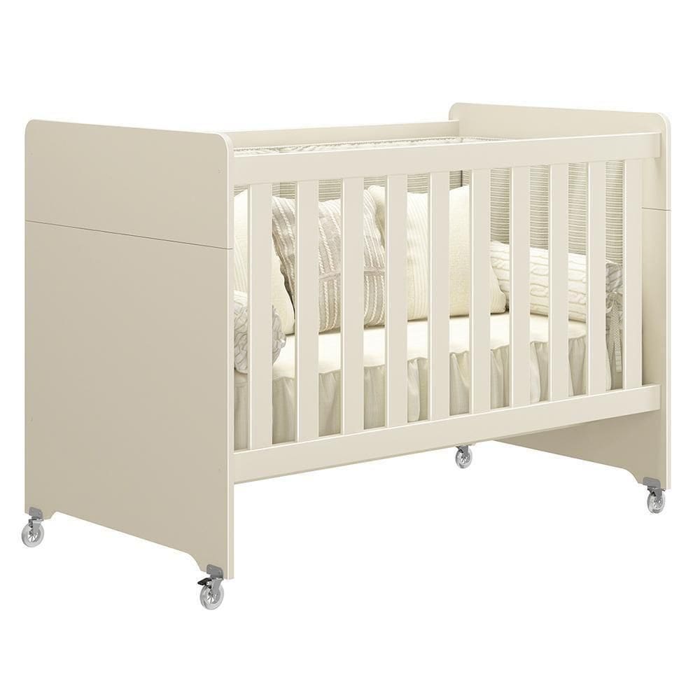 Berço Evolution 4 Em 1 Areia Fosco - Reller Móveis Areia Fosco