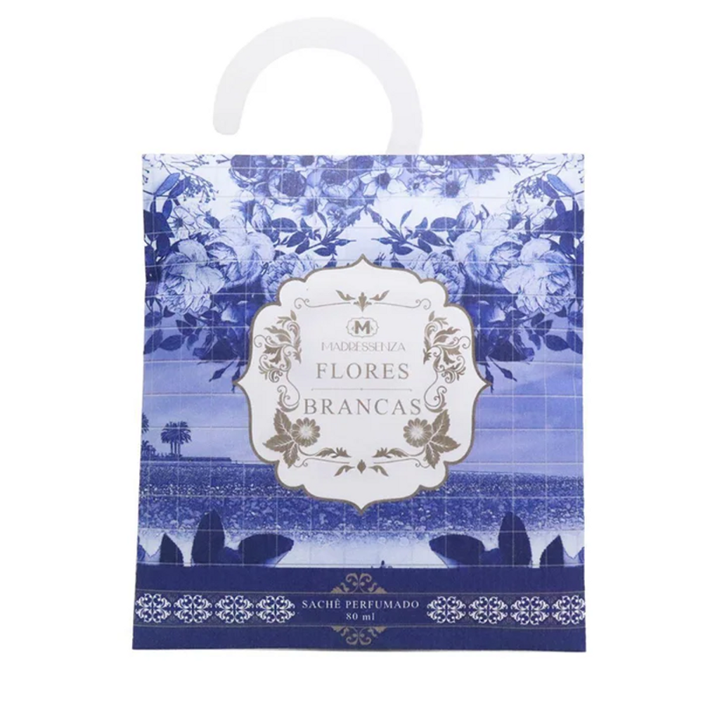 Sachê Perfumado Flores Brancas Madressenza 15g