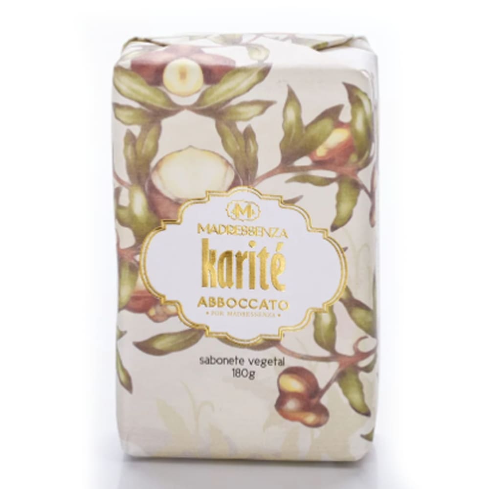 Sabonete Vegetal Barra Karité Madressenza 180g