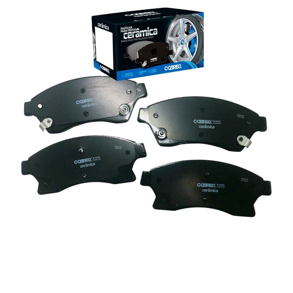 Pastilha De Freio - Aveo 2006 A 2009 / Cruze 2012 A 2017 / Kalos 2006 A 2009 - N384C