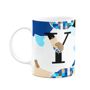 Caneca Professores - Inicial do nome letra Y - 325ml