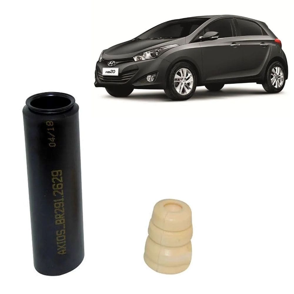 Kit Amortecedor Traseiro Batente Coifa - Hb20 2012 A 2015 - 044.2629