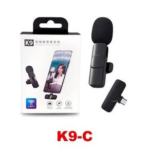 Microfone Lapela Wireless Sem Fio Type C