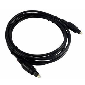 Cabo Optico Digital Toslink Preto 1.8 Metros