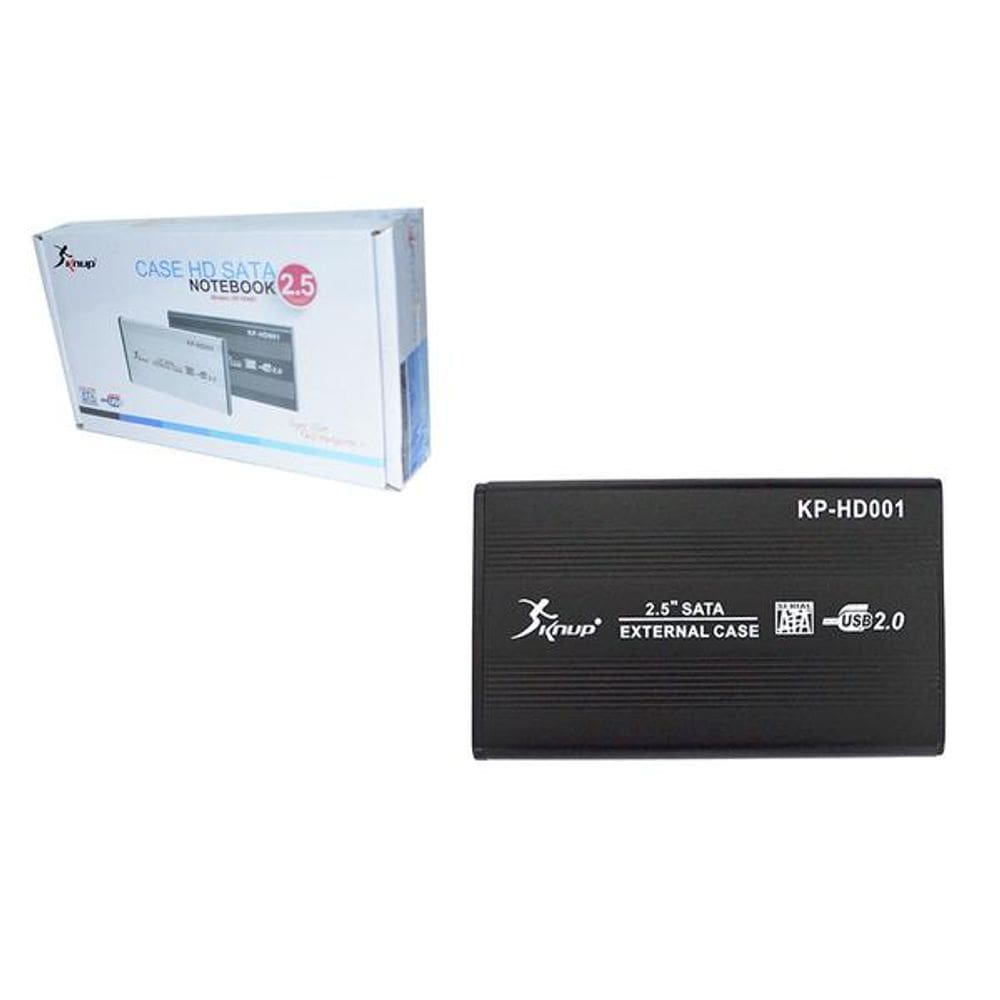 Case 2.5 HD Sata USB 2.0 Externo KP-HD001