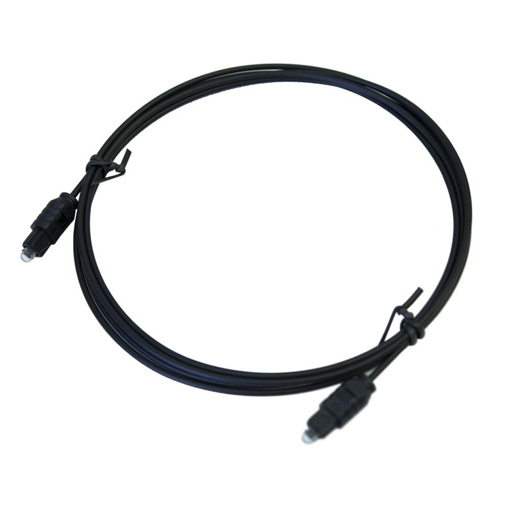 Cabo Fibra Óptica Toslink 1.8m p/ TV e Home Theater