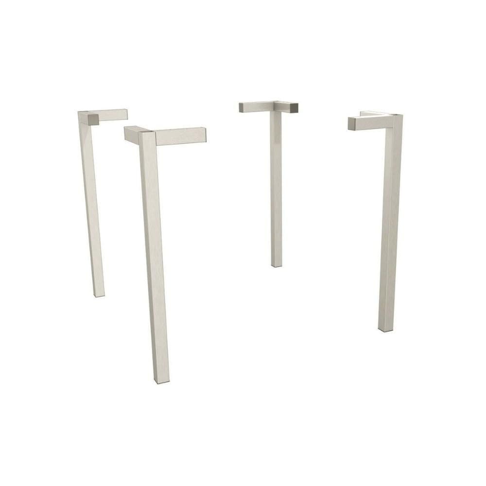 Base Mesa de Jantar Santorini M089 Aço s/ Tampo Branco - Kappesberg