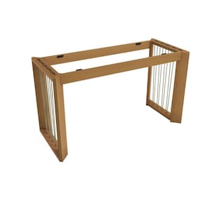 Base Mesa de Jantar Eva BAM016-CA Premium Madeira Maciça s/ Tampo Carvalho - Kappesberg