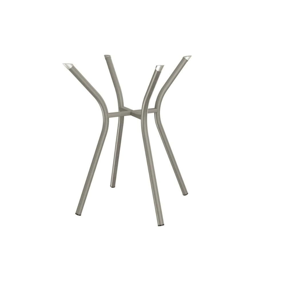 Base Mesa de Jantar Sardenha M086 Aço s/ Tampo Niquel - Kappesberg