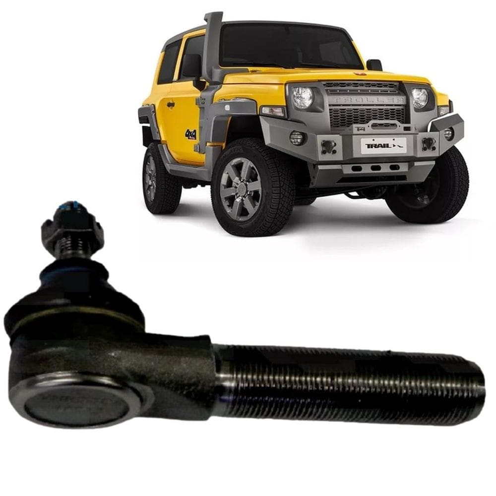 Terminal Direcao Externo - Troller T4 2001 A 2014 - Tdi3800
