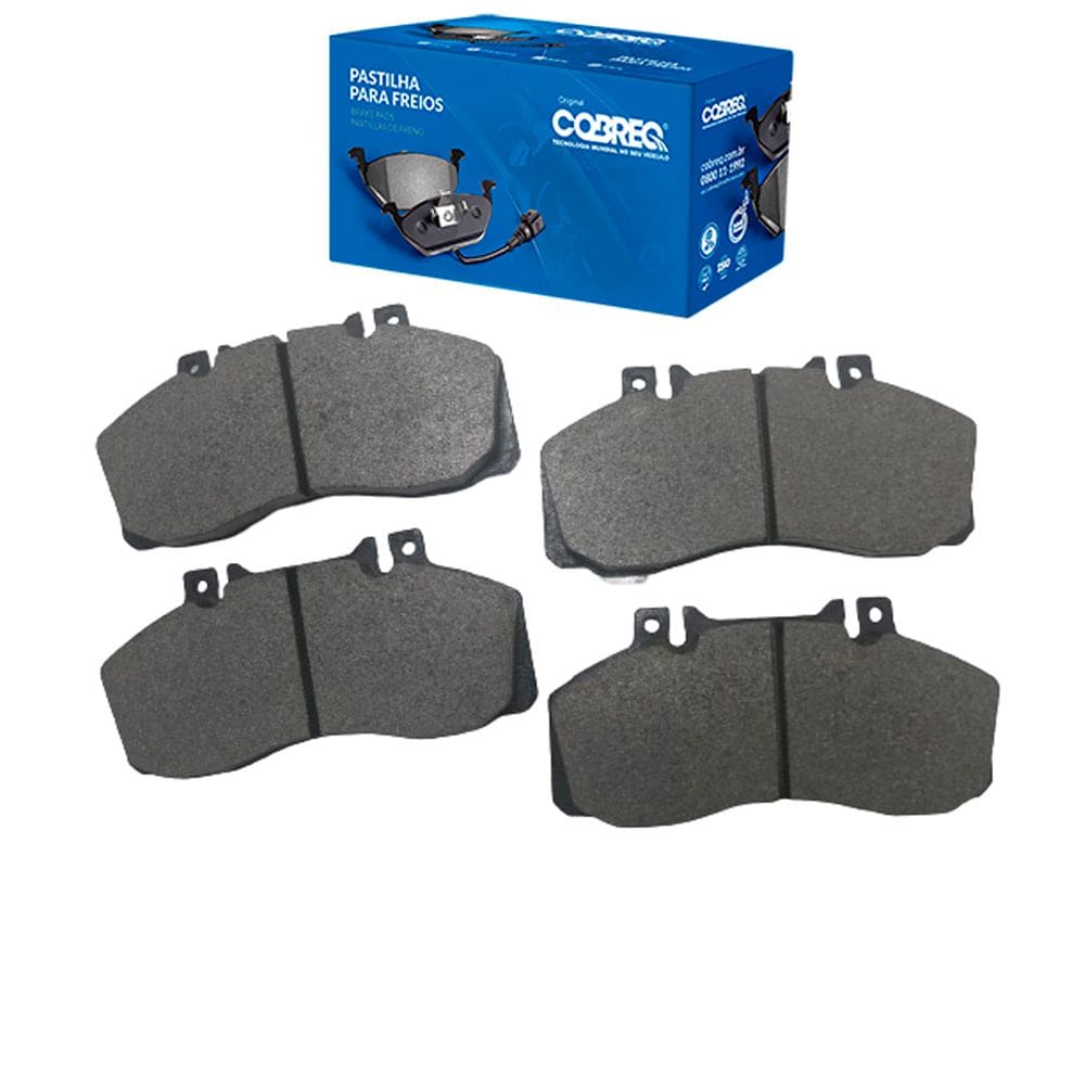 Pastilha Freio - Mercedes-Benz 1114 1995 A 1996 / Mercedes-Benz 1214 1995 A 1997 / Mercedes-Benz 709 1988 A 1996 - N705