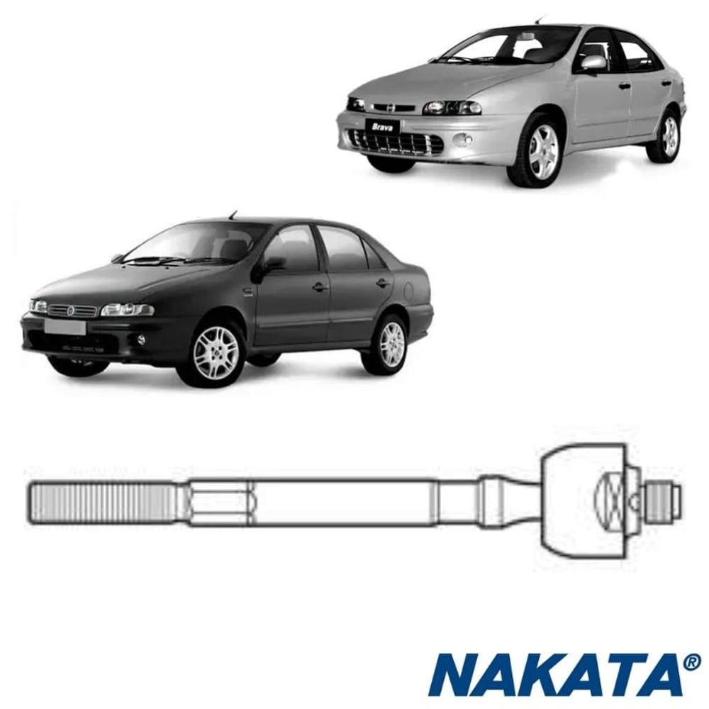 Terminal Axial Dianteiro - Brava 1999 A 2003 / Marea 1999 A 2010 / Marea Weekend 1999 A 2008 - N 96008