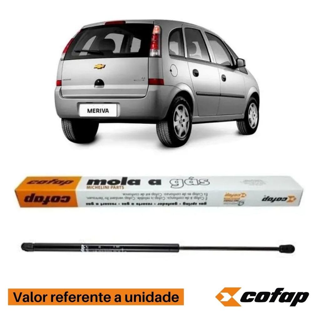 Amortecedor Mola A Gás Porta Traseira - Meriva 2002 A 2009 - 16293