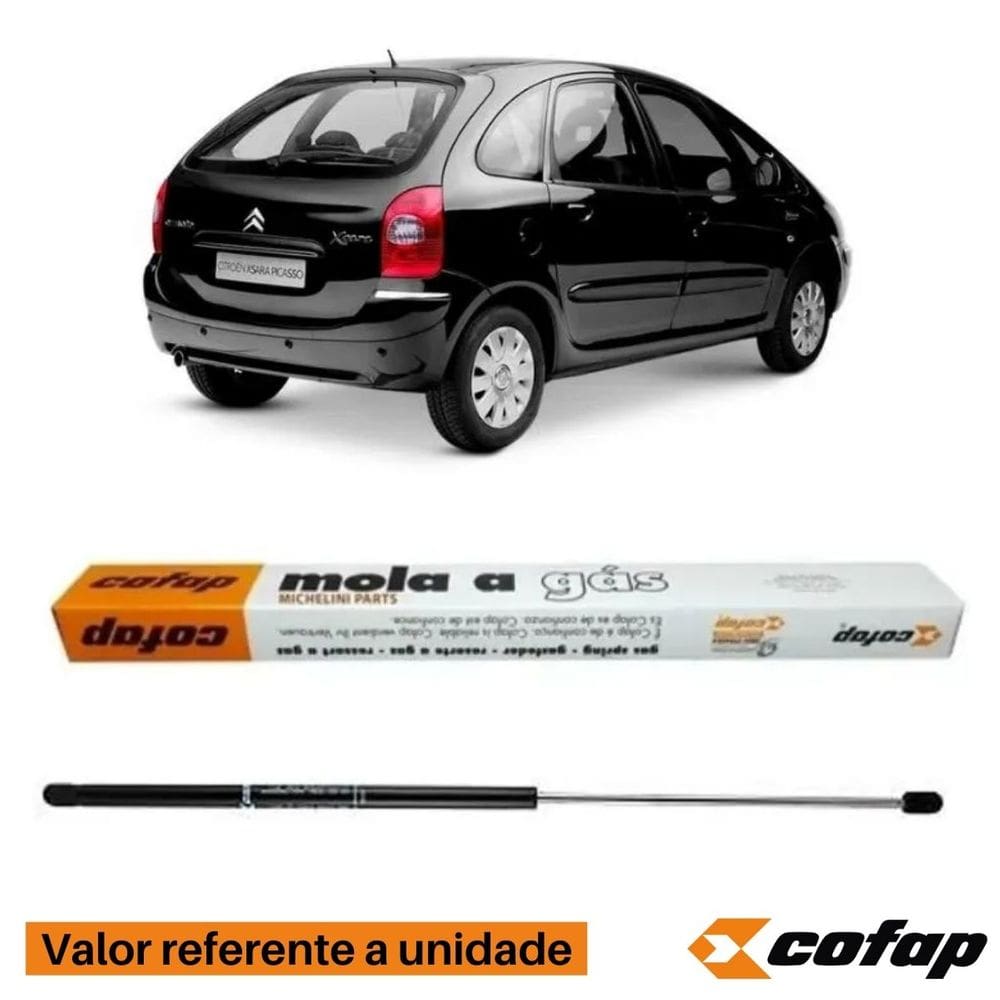 Amortecedor Mola A Gás Porta Traseira - Xsara Picasso 2005 A 2012 - 16437