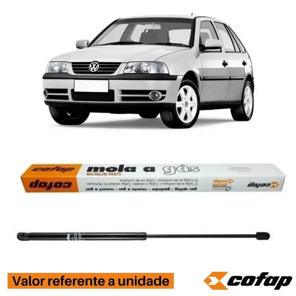 Amortecedor Mola A Gás Porta Traseira - Gol 2000 A 2008 - 16270