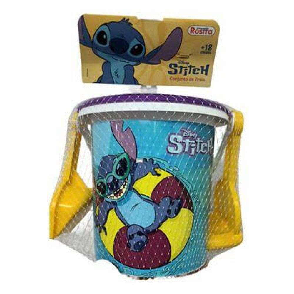 Conj Praia Stitch