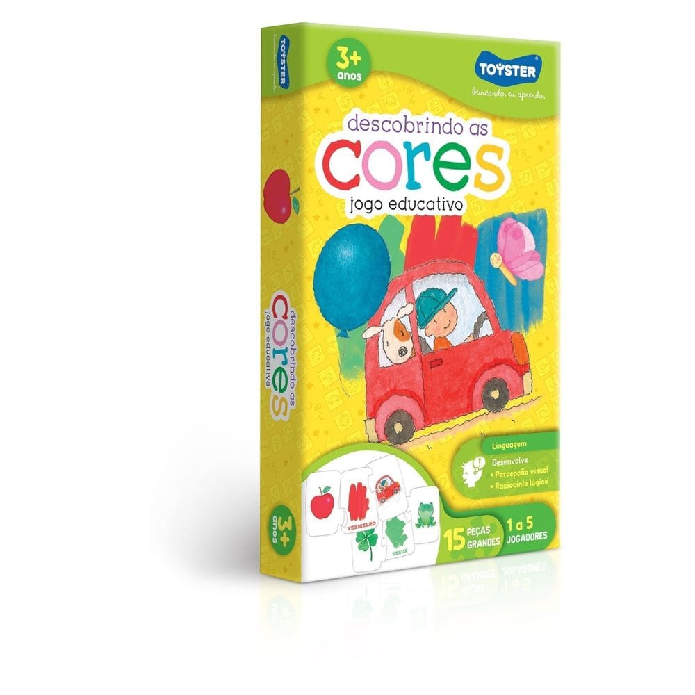 Jogo Educativo Descobrindo as Cores