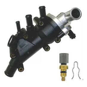 087246 - Termostato Completo Plastico - Ecosport / Fiesta / Ka 05 / Zetec / Rocan 1.6 F - Aje