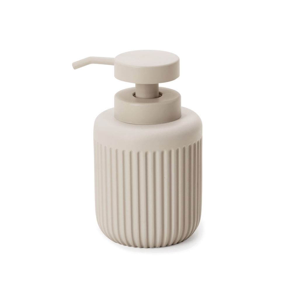 Porta Sabonete Liquido em Cimento Cinza 14cm 15728 Mart