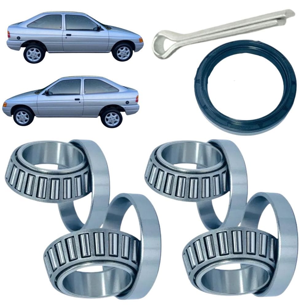 Kit Rolamento Roda Traseira - Belina 1979 A 1986 / Corcel 1979 A 1986 / Del Rey 1981 A 1991 - Alk-4577
