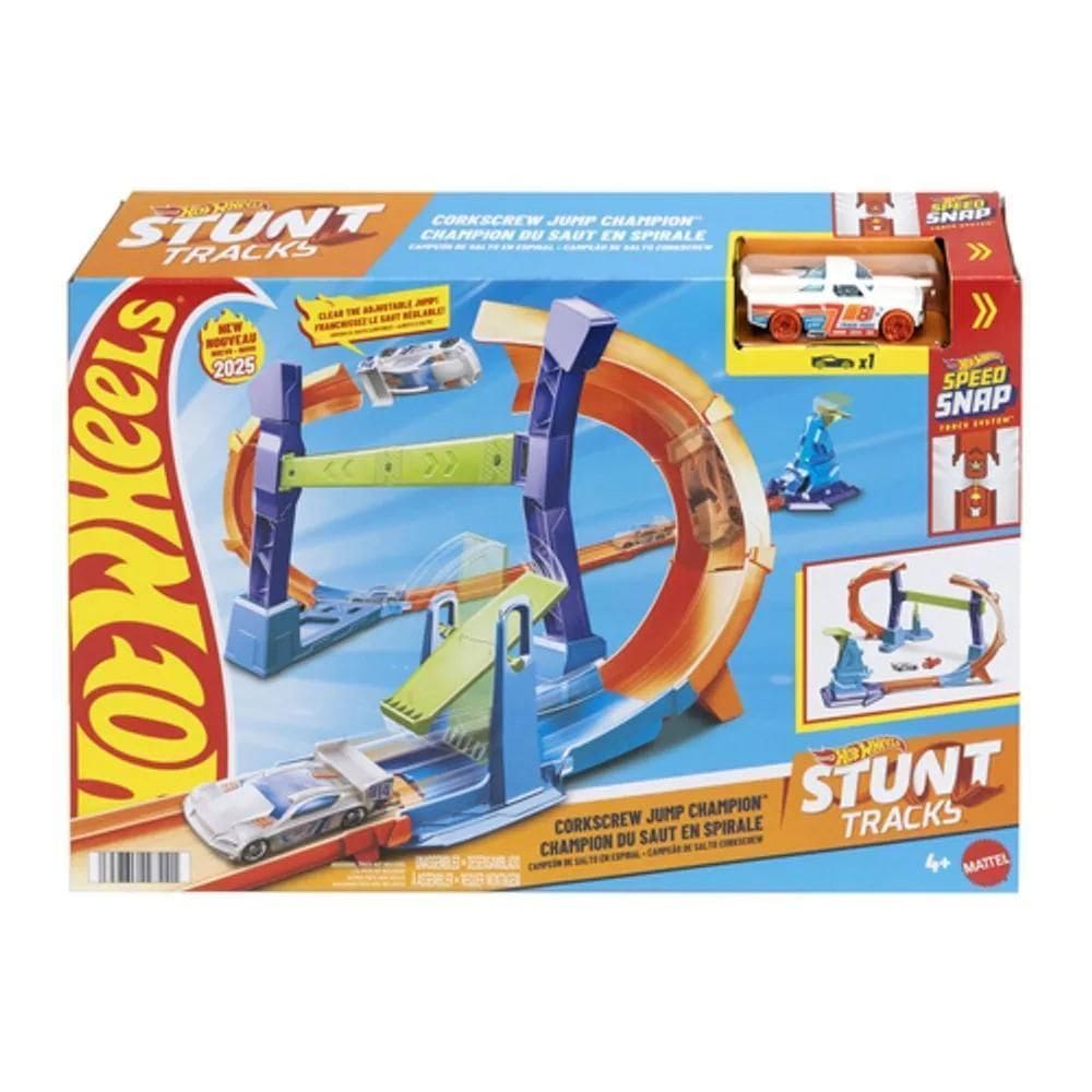 Hot Wheels - Campeão De Salto Em Espiral Jfh36