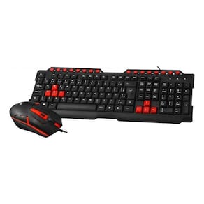KIT Teclado e Mouse USB Gamer GK-20BK Preto C3TECH