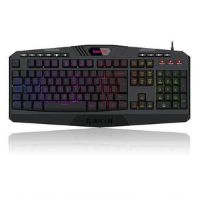 Teclado Membrana Gamer Harpe 2 Rgb Preto