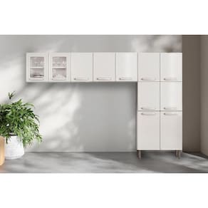 Cozinha Modulada Bertolini Evidence 3 Peças (2Aéreos+1Paneleiro) CPT52 Branco-Bertolini