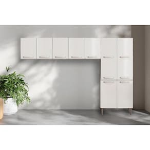 Cozinha Modulada Bertolini Evidence 3 Peças (2Aéreos+1Paneleiro) CPT59 Branco-Bertolini