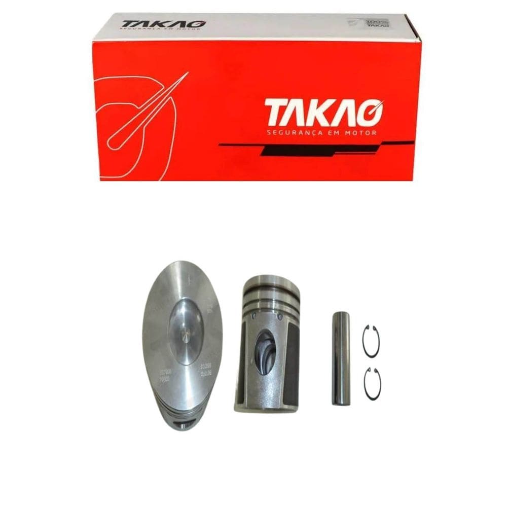 Pistão (Jg) Ranger 2.5 8V 1996 A 2003 / F1000 2.5 8V 1996 A 2003 / S10 2.5 8V 1996 A 2005 / Blazer 2.5 8V 1996 A 2005 - Takao Pgm25Astd