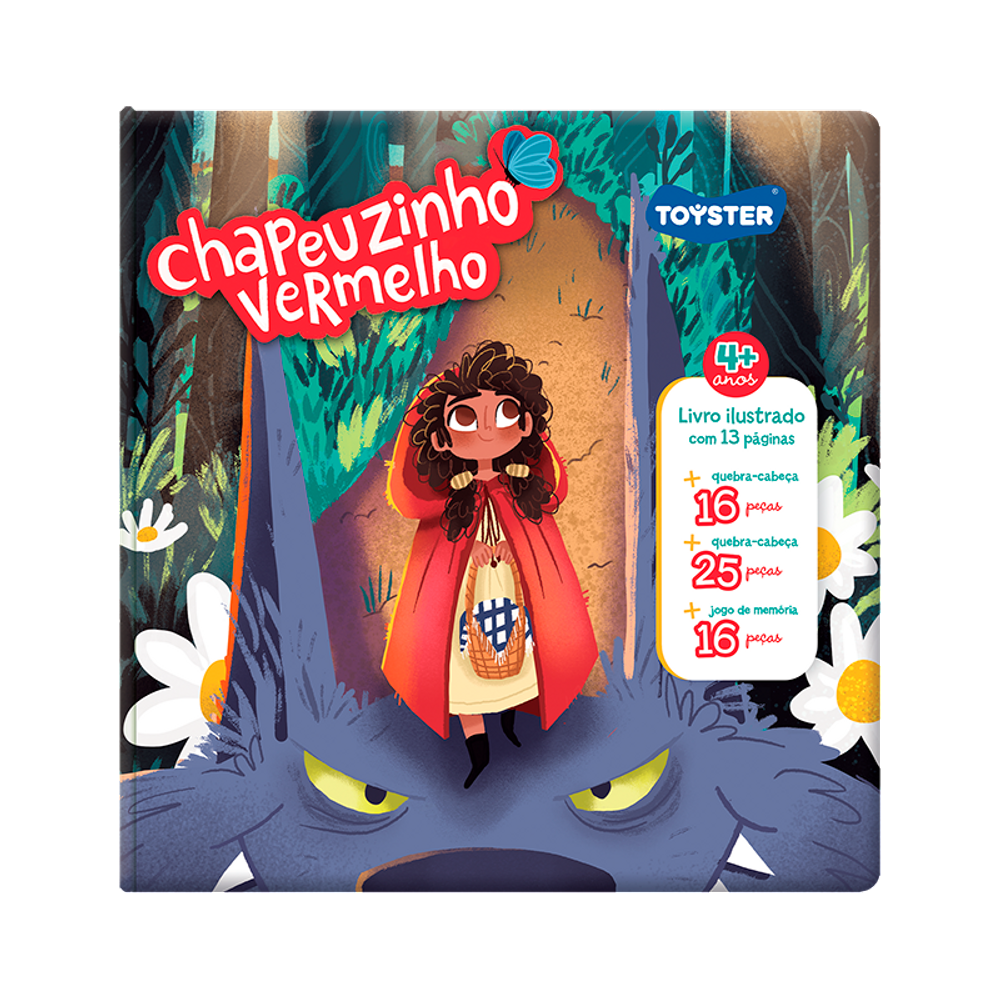 Livro Brinquedo Chapeuzinho Vermelho