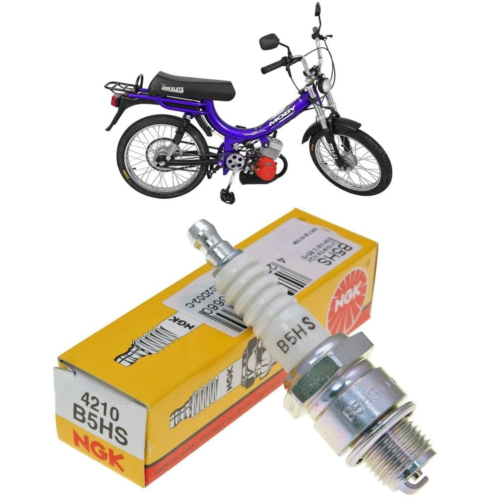 B5Hs - Vela Ignicao - WX50 / NS1 / NS2 / NS50 / NS50A / Zanella Due 50 / Zanella New Fire 50 Full - Ngk