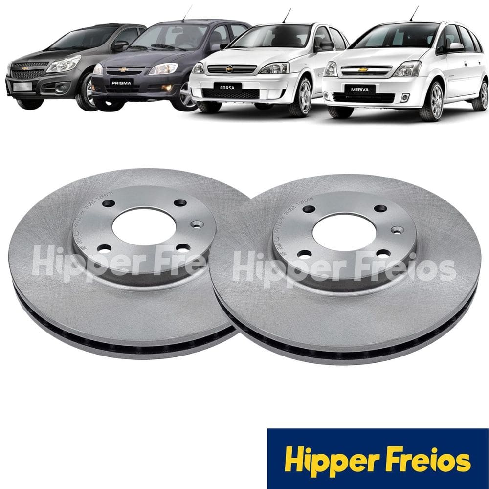 Hf20A - Disco Freio Diant Ventilado 260Mm - Meriva 1.4 8V 08 / Montana 1.4 8V 03 Em Diante - Hipper Freios