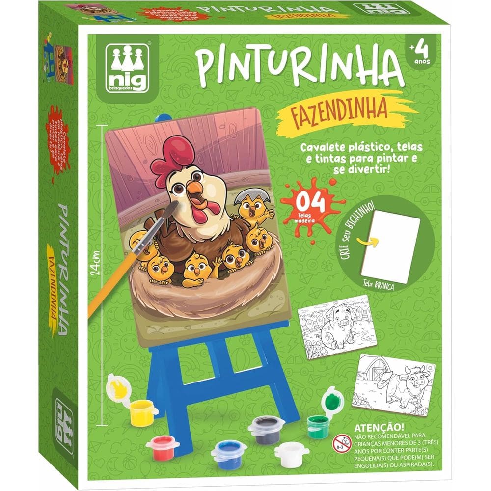Pinturinha Fazendinha Nig - 0244