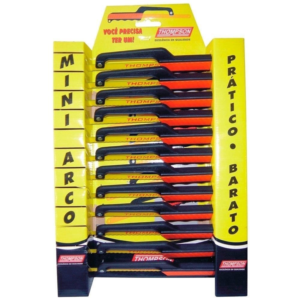 Arco de Serra Thompson Mini Display - Embalagem com 12 unidades