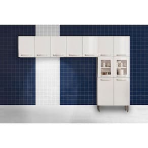 Cozinha Modulada Bertolini Evidence 3 Peças (2Aéreos+1Paneleiro) CPT65 Branco-Bertolini