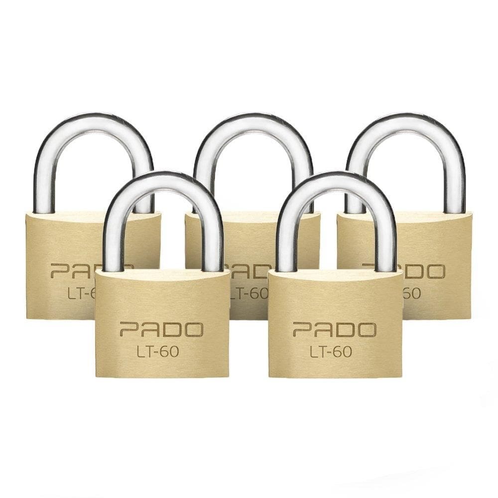Cadeado Pado LT60 60mm- Caixa com 5 Unidades