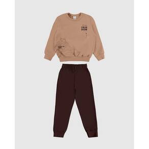 Conjunto Moletom Flanelado Menino Malwee Kids Ref. 0126475