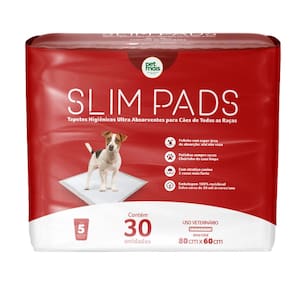 Tapete Higiênico Slim Pads 30 Unidades (80X60) PETMAIS